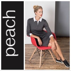 Comfy Oxford Herringbone Dress